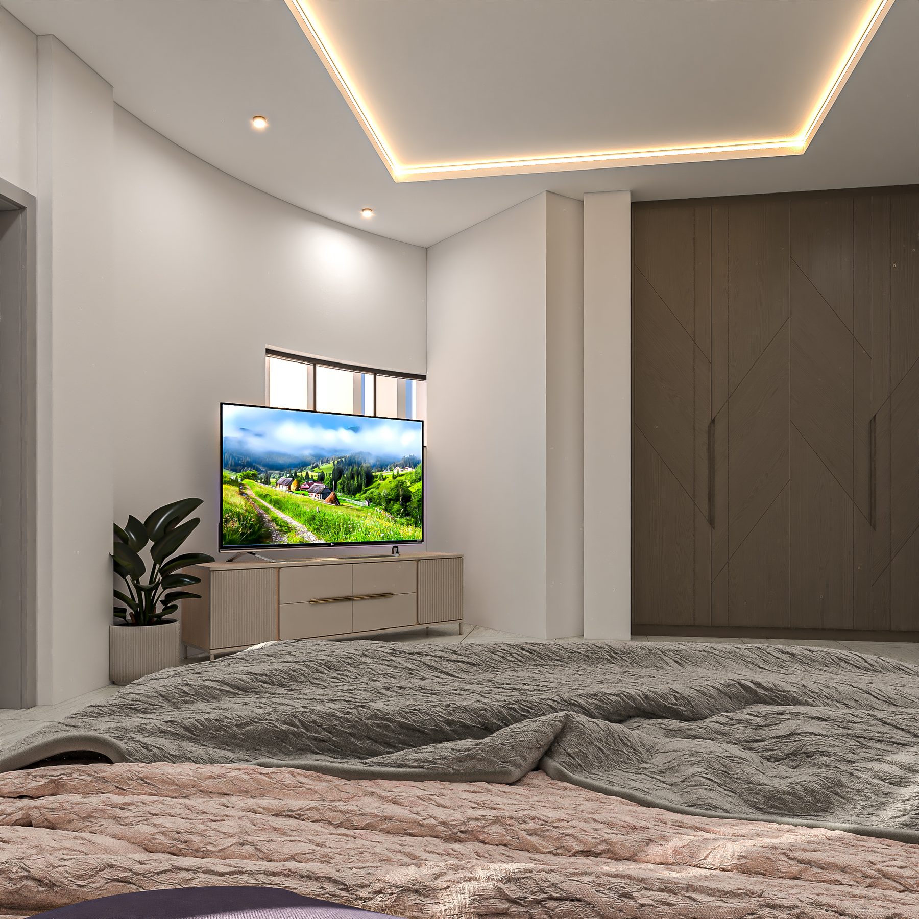 Bedroom — Entertainment Suite
